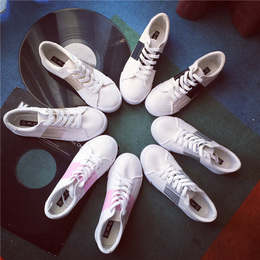 2016韩国ulzzang小白鞋球鞋白色帆布鞋女板鞋韩版休闲鞋平底布鞋