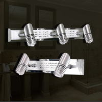 特价铝材镜前灯镜柜卫生间镜前灯2-3-4头浴室简约现代防水防雾