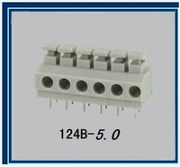 DG235-5.0 KF124B-5.0弹簧式PCB 免螺丝式端子