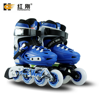成人专业溜冰鞋 儿童男女直排轮旱冰轮滑平花鞋大小可调培训专用