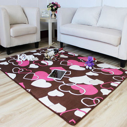 彩色地毯婚庆小地毯卧室客厅茶几地毯现代简约飘窗地毯定制定做
