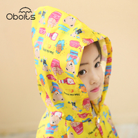 儿童雨衣韩版卡通女童男幼儿园小孩宝宝防水卡通环保无味雨披便携