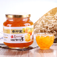 【两瓶送杯】参中堂蜂蜜柚子茶韩国风味果蔬冲饮水果茶1000g