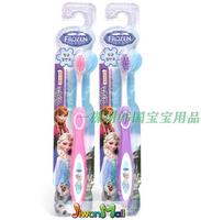 韩国进口Disney 儿童牙刷 冰雪奇缘Frozen口腔清洁护齿牙刷 软毛
