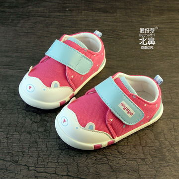 秋新款0-3岁宝宝鞋可爱卡通男女小童防滑学步鞋透气婴幼儿鞋单鞋