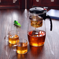 飘逸杯泡茶壶过滤耐热玻璃大容量红茶茶具套装玲珑杯办公室冲泡器