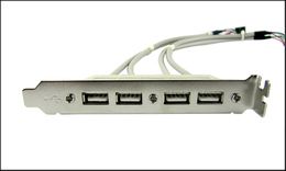 主板USB2.0延伸接口PCI扩展卡 机箱后置PCI卡