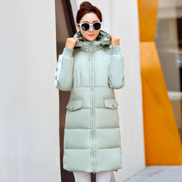 2016新款冬季外套棉衣韩版时尚修身中长款大码加厚羽绒棉服女装潮