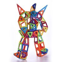 正品磁力片积木百变提拉磁性磁片积木磁铁拼装建构片益智儿童玩具