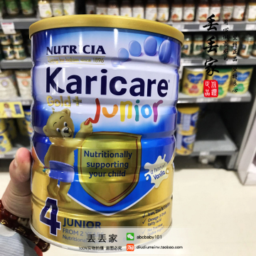 【丢丢家】新西兰Karicare Gold可瑞康金装4段牛奶粉16年6月产