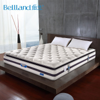 珀兰纯天然乳胶床垫1.8米独立弹簧床垫双人1.5席梦思床垫经济型