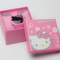 儿童手表女孩kt猫手表盒子 首饰盒手镯盒子可爱卡通粉红色手链盒