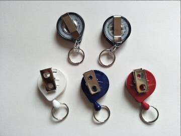 美国KEY-BAK 可巴克 迷你MINI SA-Key安全伸缩钥匙圈 证件钥匙扣