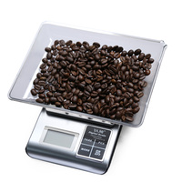 YAMI亚米手冲咖啡测量电子称厨房家用烘焙食品专业吧台电子秤