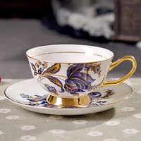 骨瓷欧式咖啡杯套装创意陶瓷茶杯子高档英式卡布奇诺咖啡杯碟包邮