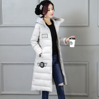2016冬装新款韩版羽绒棉服棉衣女中长款大码修身外套学生棉袄加厚