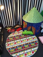儿童环保地垫宝宝爬行垫玩具收纳包宝宝专属地毯2016新款