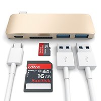 现货Satechi macbook12 Type-C USB-C转usb3.0Hub读卡器盒装现货