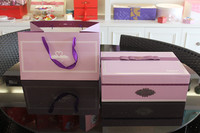 2016新款 淡紫色礼盒精致订婚结婚 满月 伴手礼生日回礼喜饼喜糖