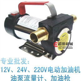 车载计量自动加油泵12V/24V/220V 直流加油电机 吸油 抽油泵包邮