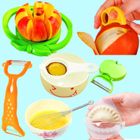 厨房7件套切水果神器刨丝器切果器打蛋器开橙器蛋清分离器苹果刀