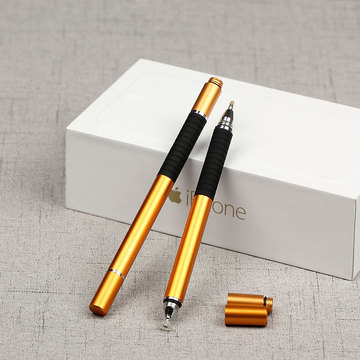 【两用款】ipad超细平板电容笔苹果安卓高精度写字触控笔带圆珠笔