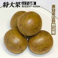 广西桂林特产罗汉果茶 传统烘烤 57-62mm特大果特价12个 全国包邮