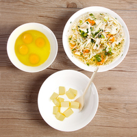 纯白陶瓷餐具大号汤碗泡面碗中式家用大碗拉面碗沙拉碗米饭碗特价