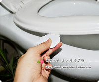 日本KM正品 粘贴式马桶盖卫生提手卫浴坐便抬盖提盖翻盖器 满包邮