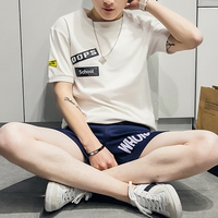 男士2016新款夏装短袖t恤夏季青少年韩版体恤半袖夏天男装衣服潮