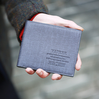 【天天特价】男士钱包男短款横款超薄韩版青年皮夹子休闲学生卡包