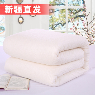 【天天特价】新疆棉絮棉胎棉被被芯春秋纯棉花被子床垫褥子春秋季