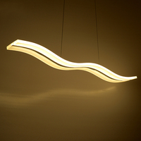 餐厅灯 led现代简约个性创意吊灯遥控无极调光温馨歺厅餐吊灯灯具